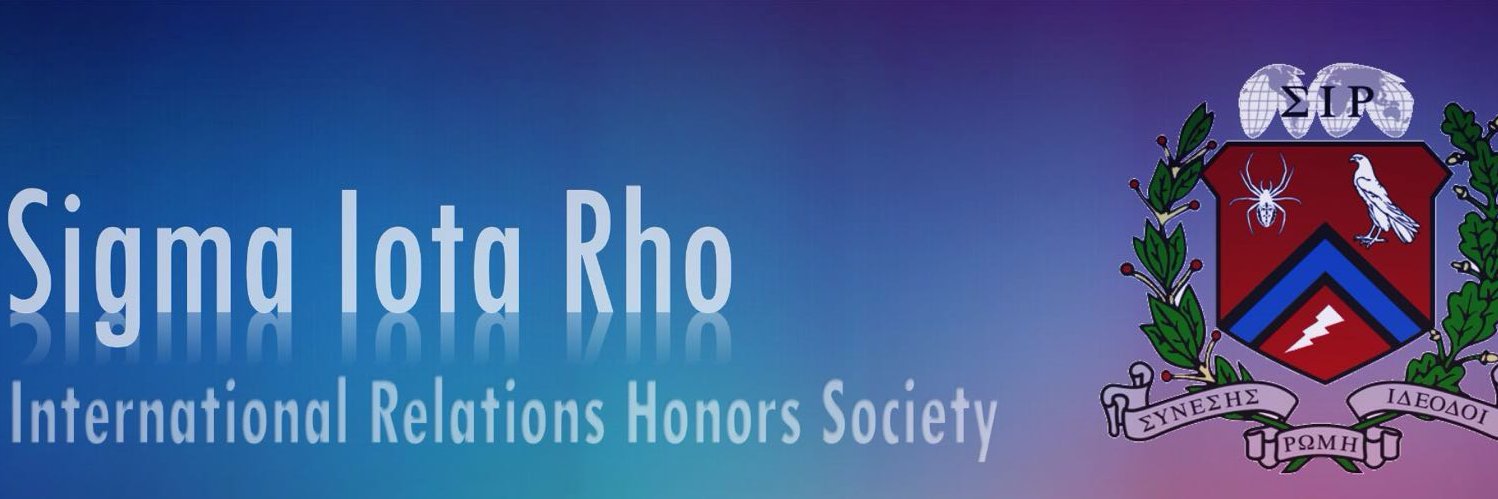 Sigma Iota Rho- Beta Rho FIU banner