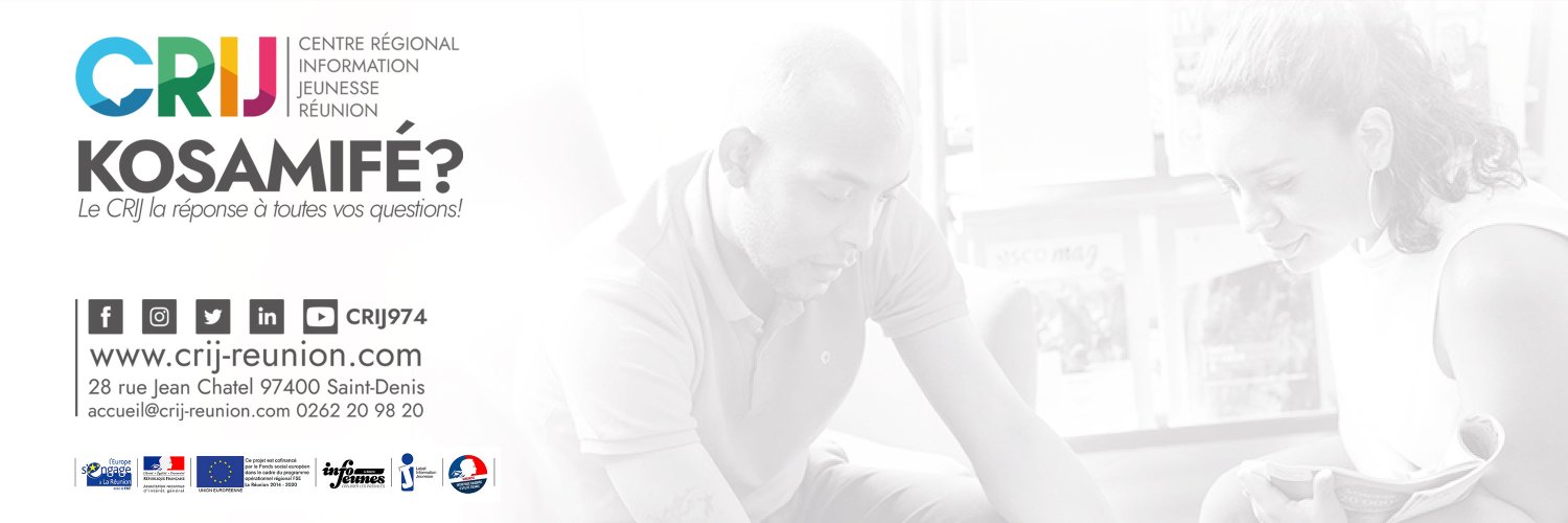 CRIJ Réunion banner