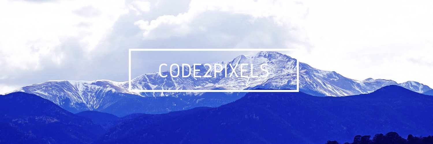 Code2Pixels banner
