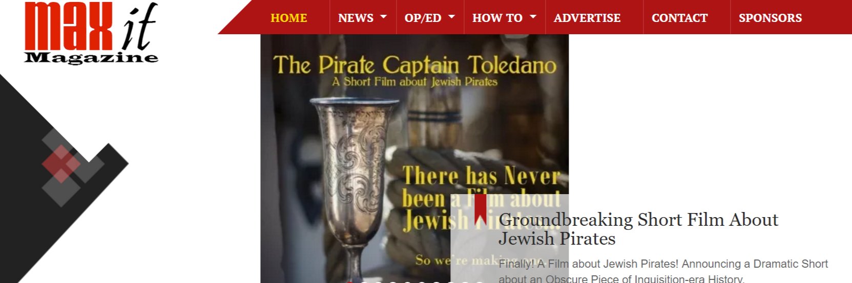 Max It Magazine banner