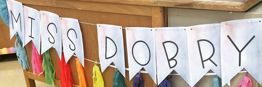 Miss Dobry’s Classroom banner