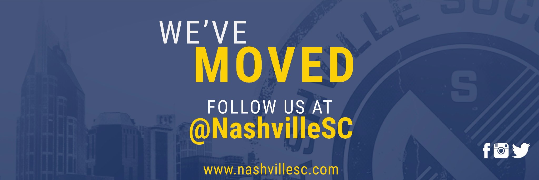 Nashville SC banner