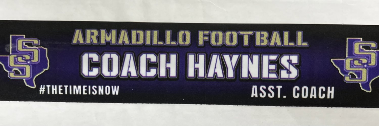 Coach Haynes M.A.A. banner