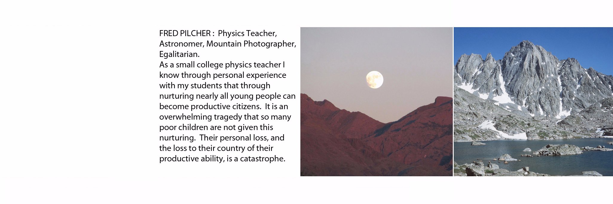 Fred Pilcher banner