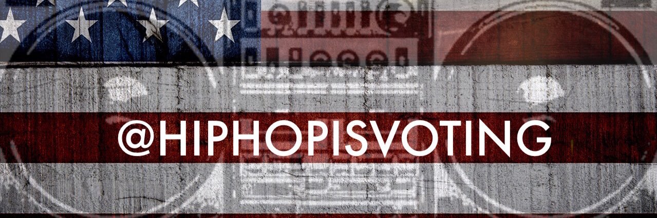 Hip Hop Is Voting banner