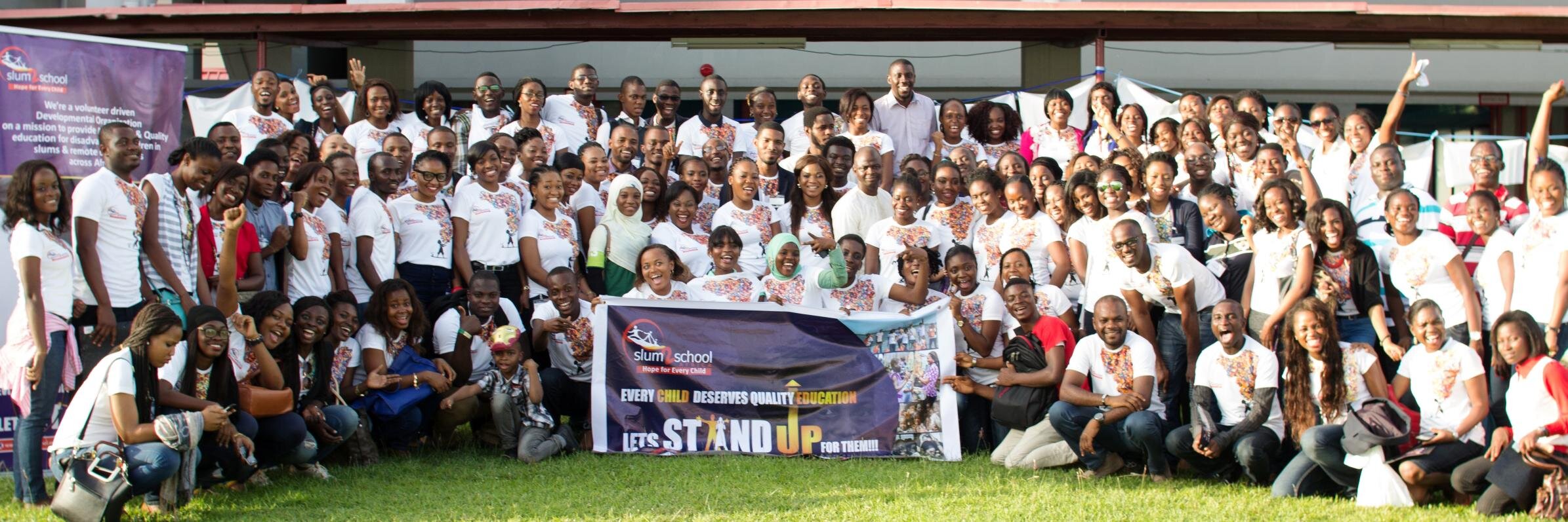 Slum2School Africa banner