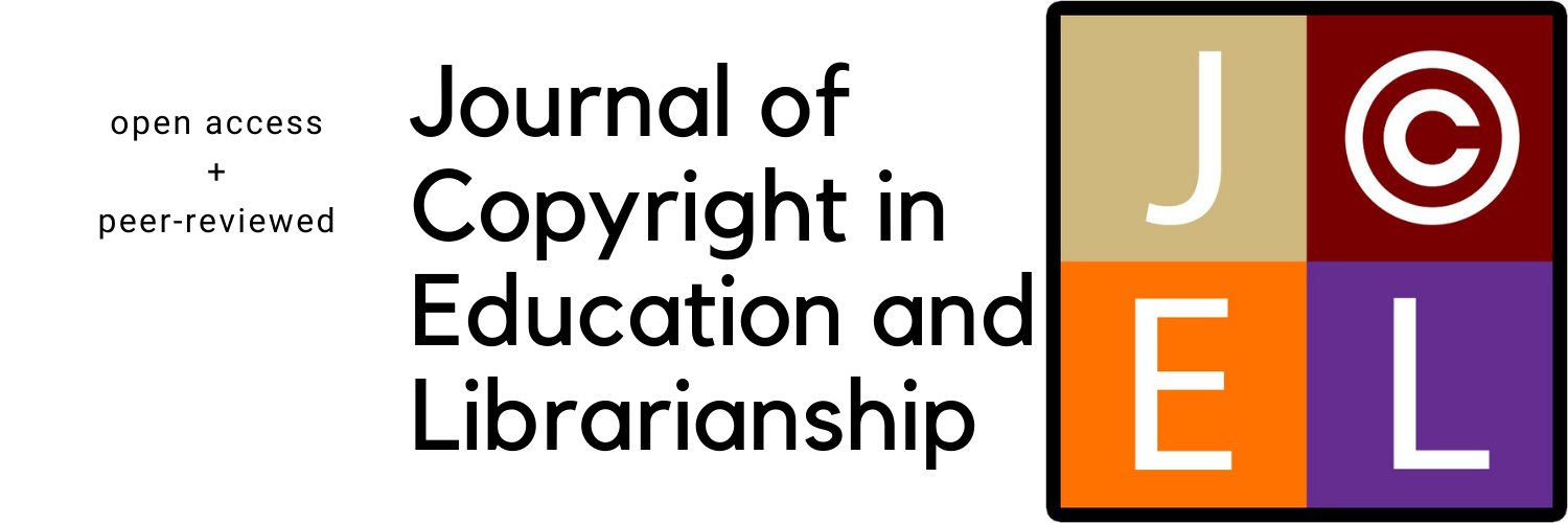 Journal of Copyright in Education & Librarianship banner