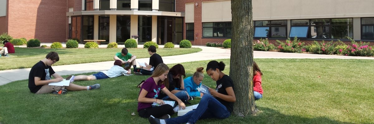 Racine Lutheran High banner