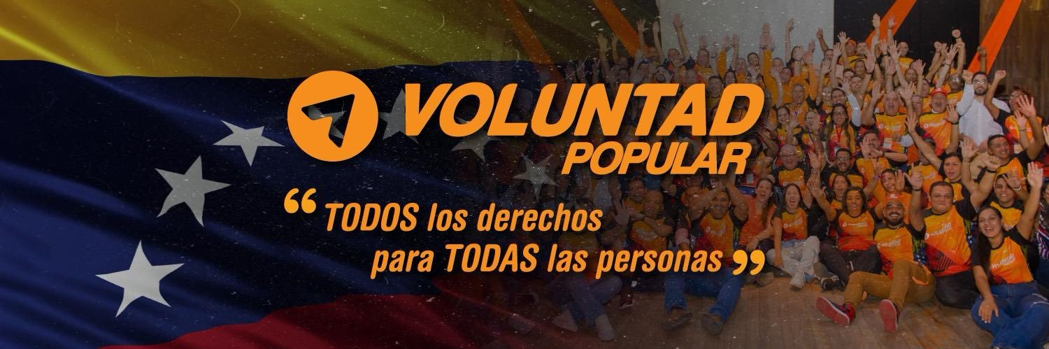Voluntad Popular's banner