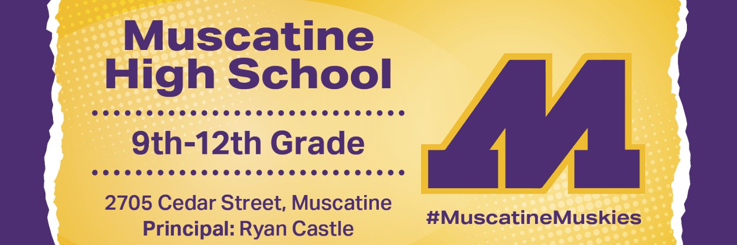 Muscatine HS banner
