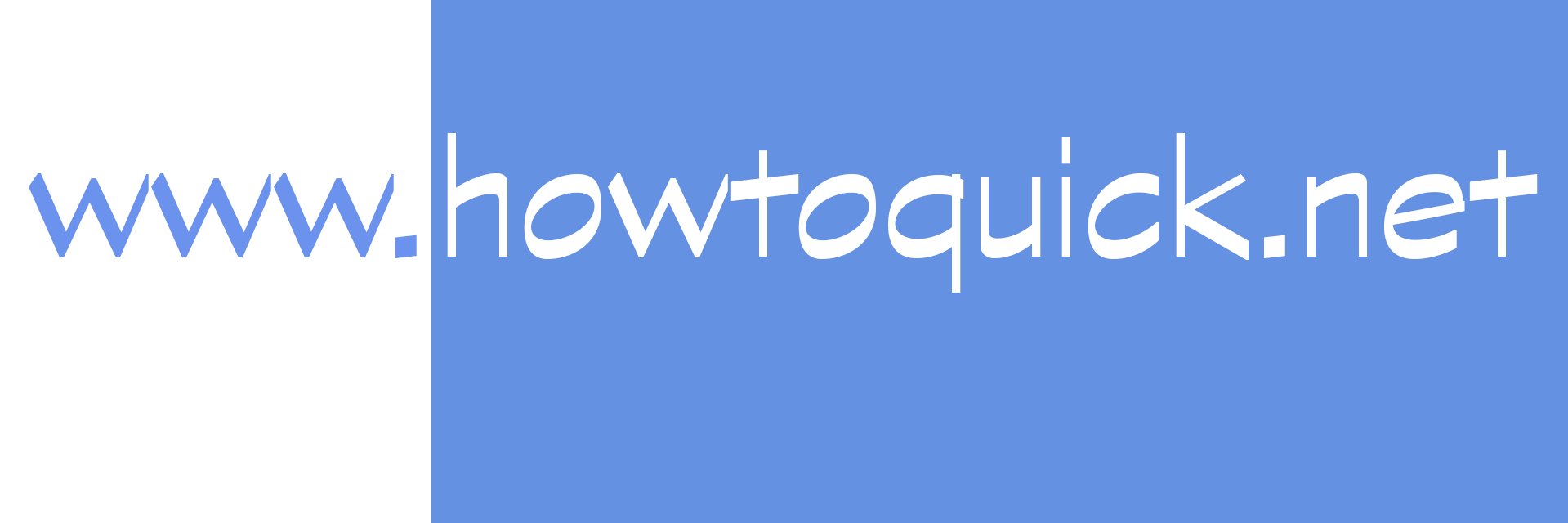 howtoquick's profile banner image