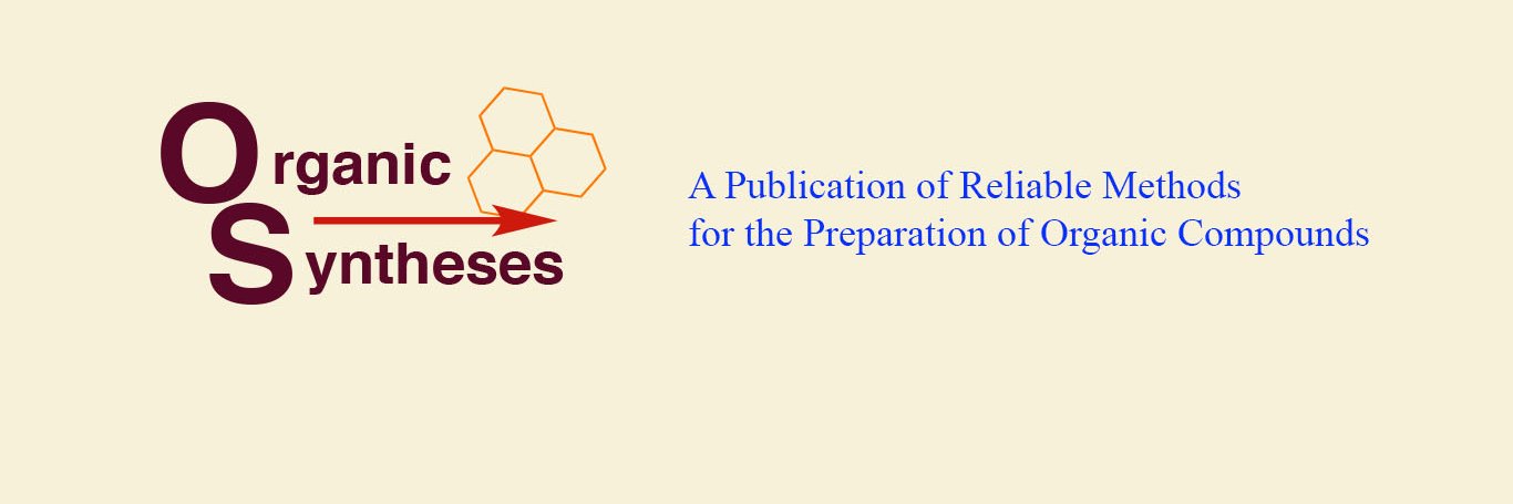 Organic Syntheses banner