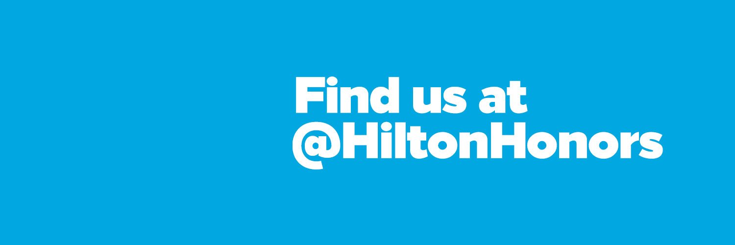 Hilton HHonors Profile Banner