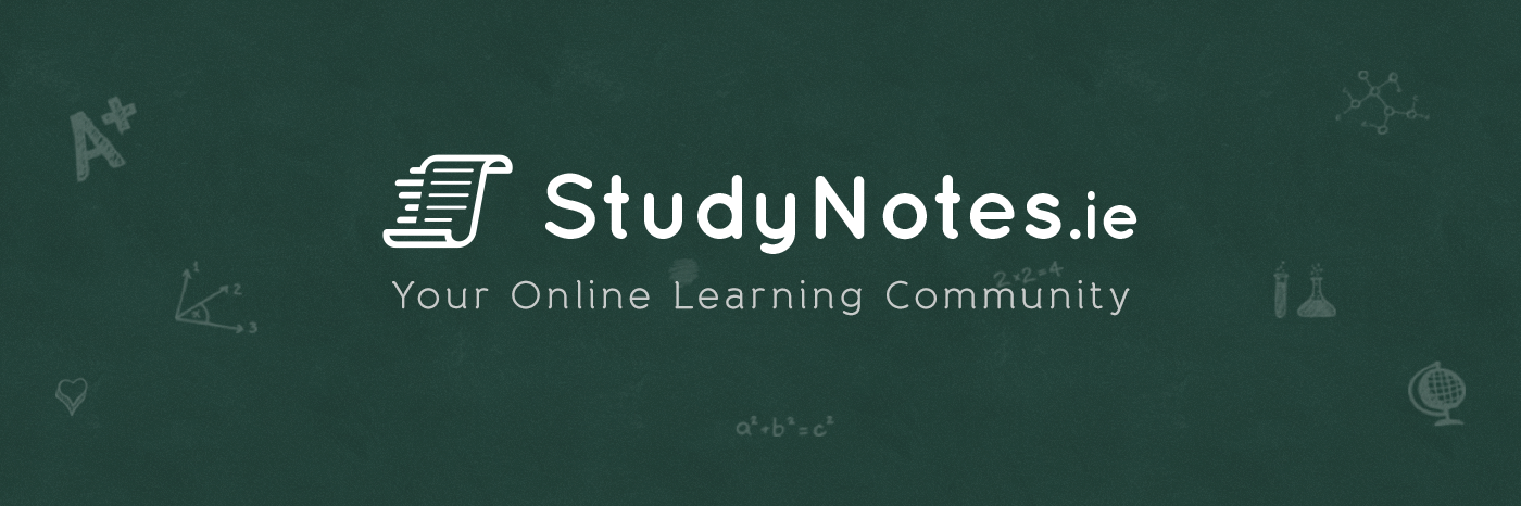 StudyNotes.ie banner
