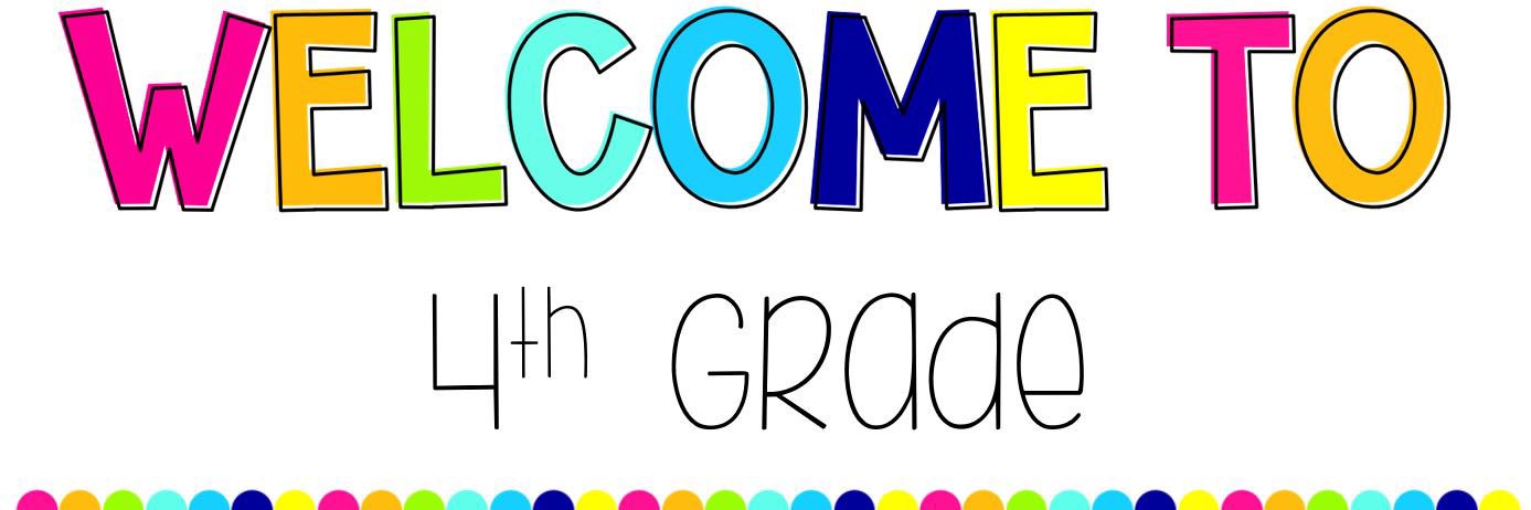 WFESFourthGrade banner