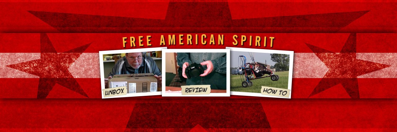 Free American Spirit banner