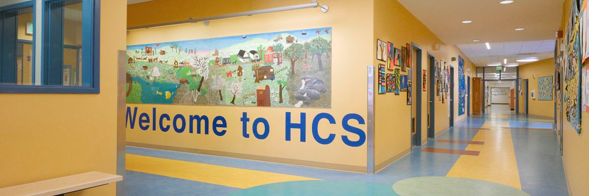 Hinesburg Community School banner