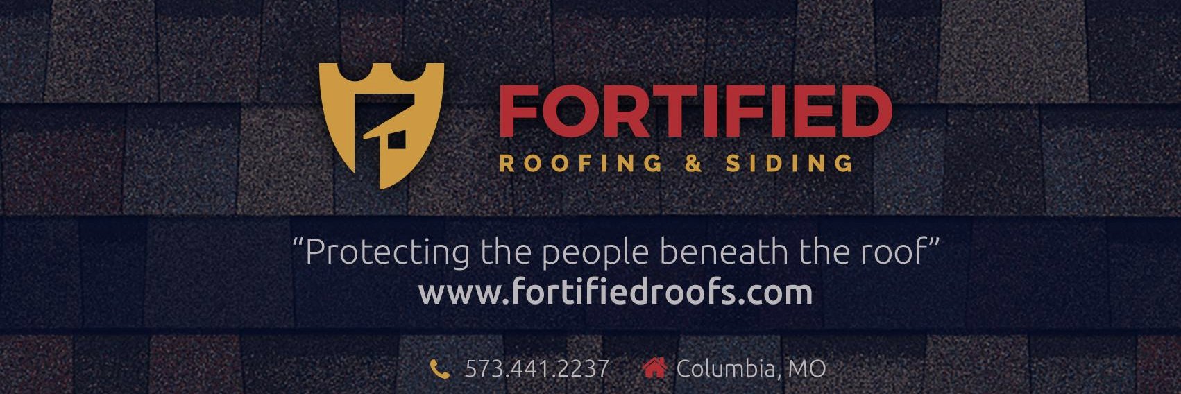 Fortified Roofing and Siding banner