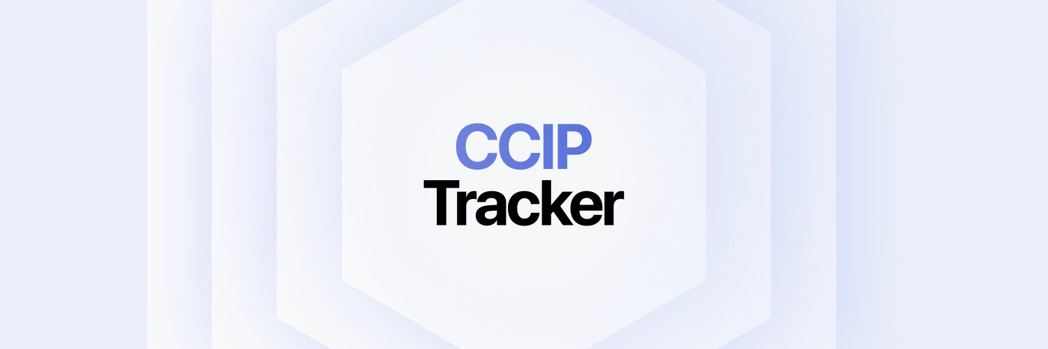 CCIP Tracker banner