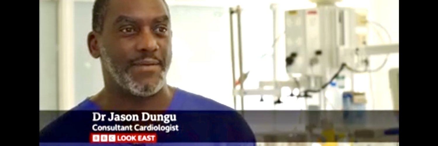 Dr Jason Dungu PhD FRCP FESC's banner