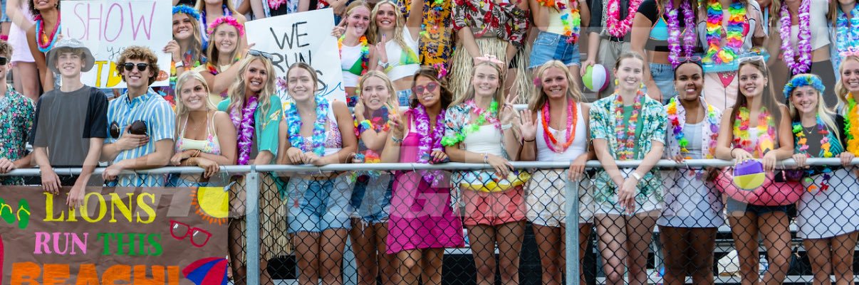 CLHS Student Section banner