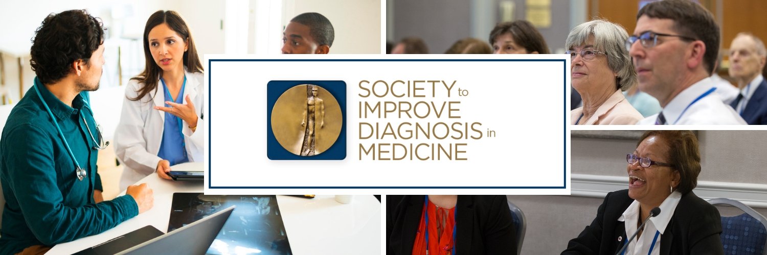 Society to Improve Diagnosis in Medicine Profile Banner