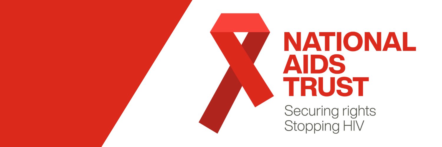 National AIDS Trust's banner