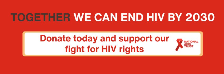 National AIDS Trust banner