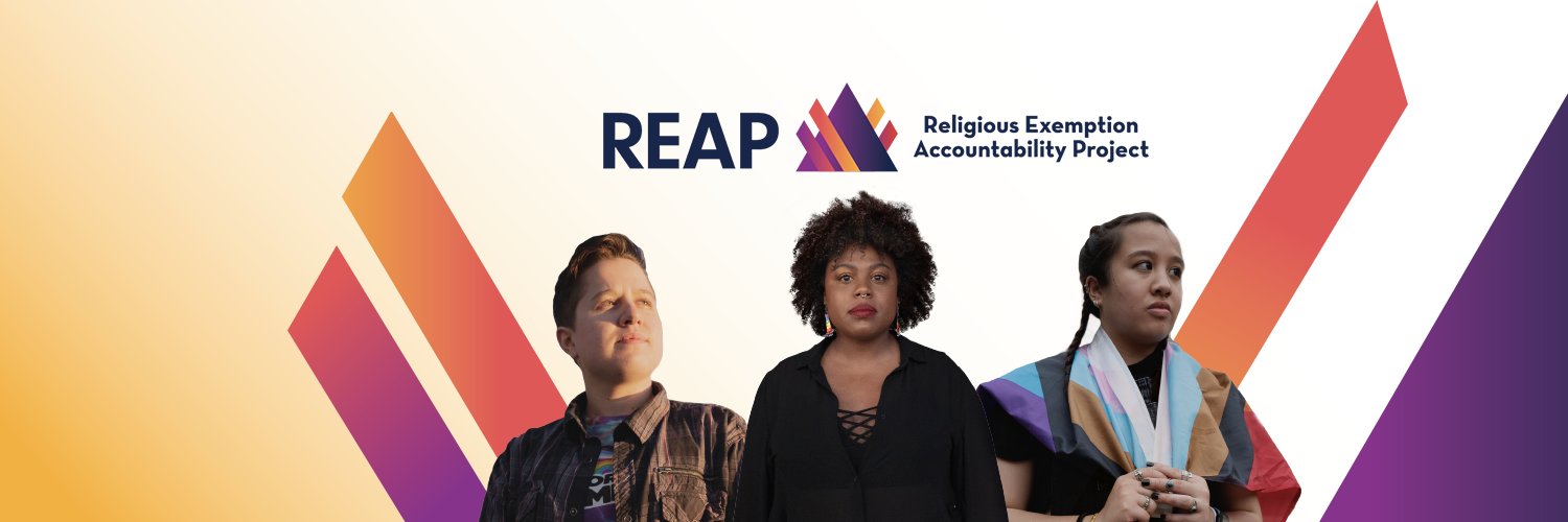 Religious Exemption Accountability Project banner