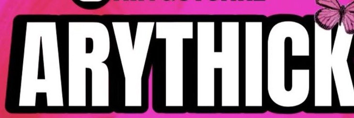 aryythickass's profile banner image