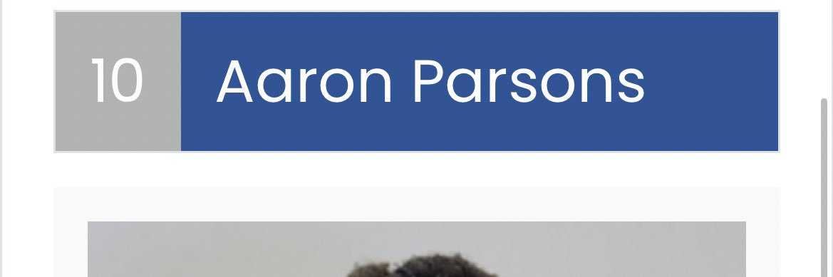 Aaron “AP4 “ Parsons banner