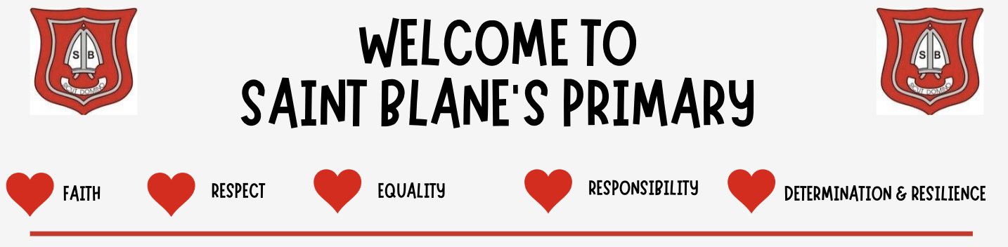 Saint Blane's Primary School banner