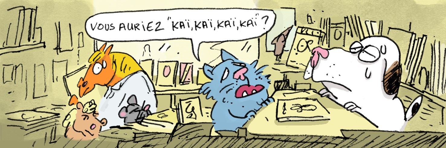 Le libraire se cache banner