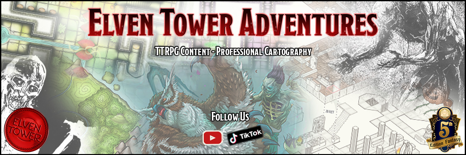 Elven Tower Cartography banner
