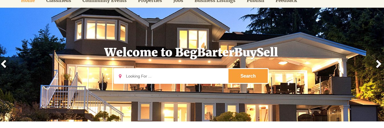 begbarter's profile banner image