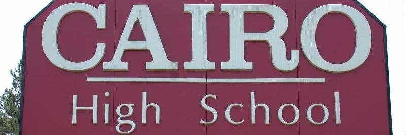 Cairo High School banner