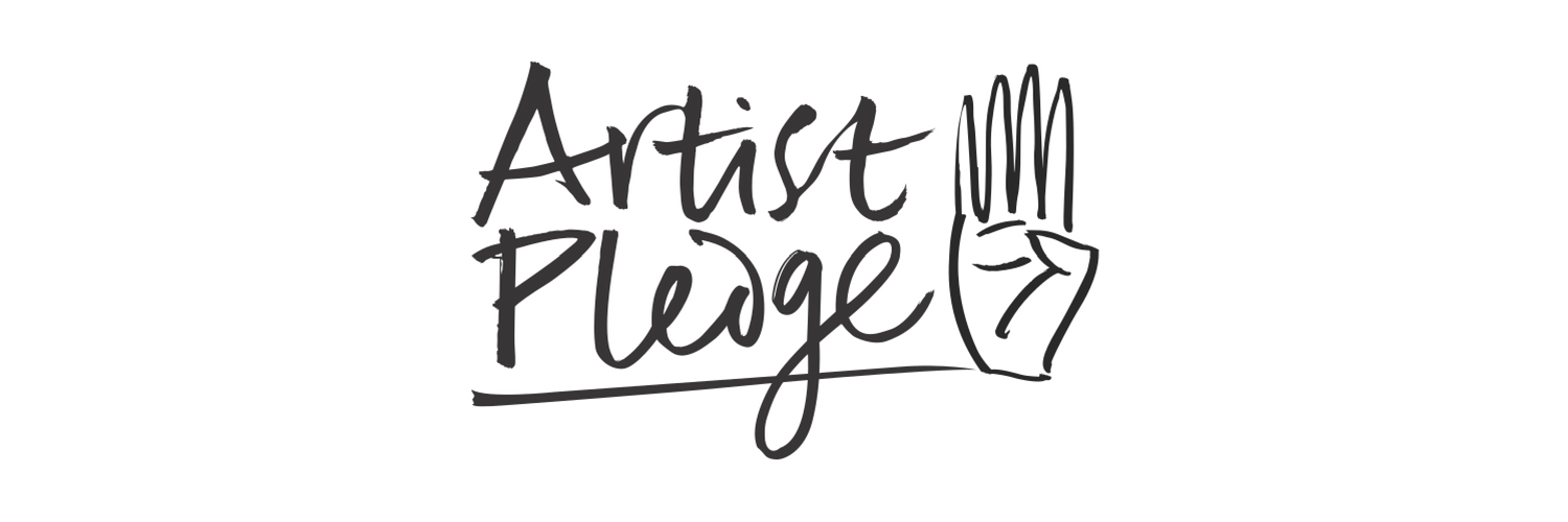 Artist Pledge banner