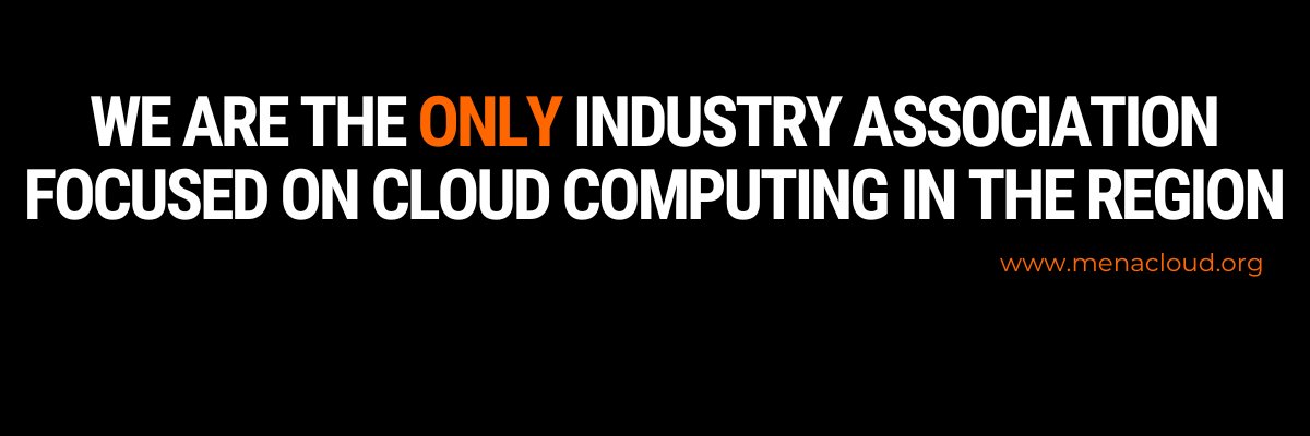 MENA Cloud Alliance (MENACA) banner