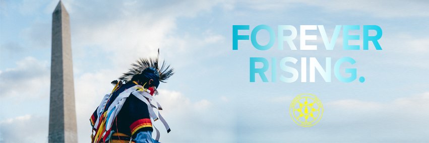 Standing Rock Sioux Tribe banner