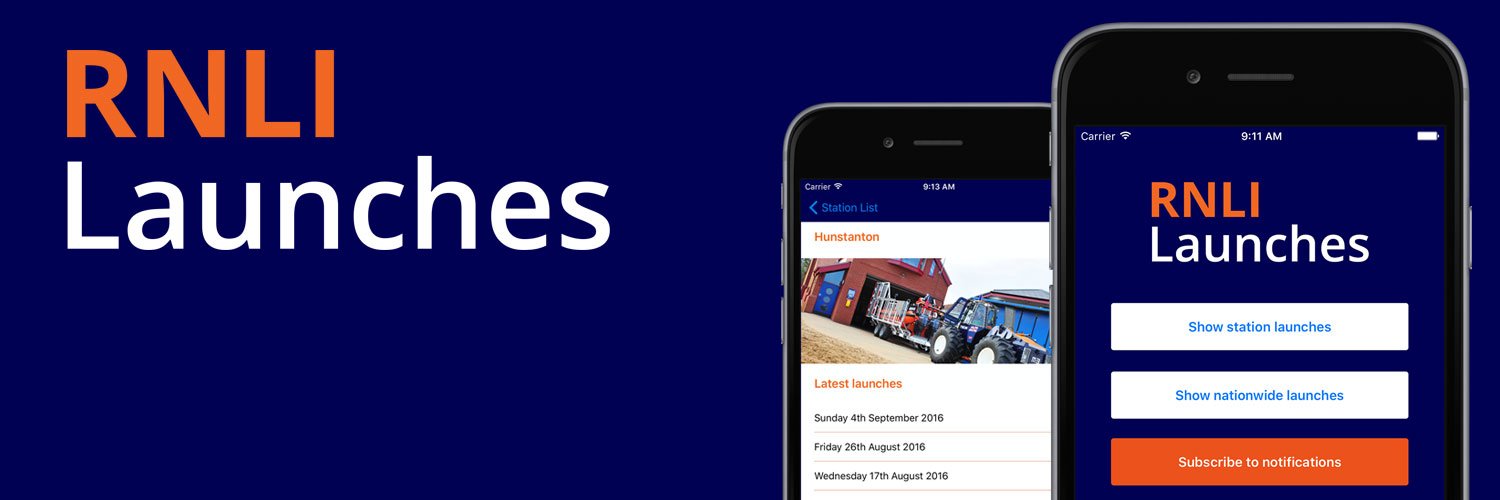 RNLI Pager banner