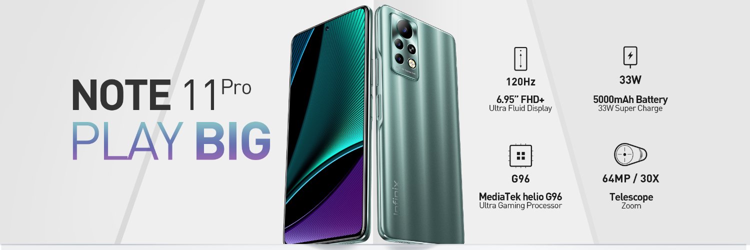 Infinix Zambia banner