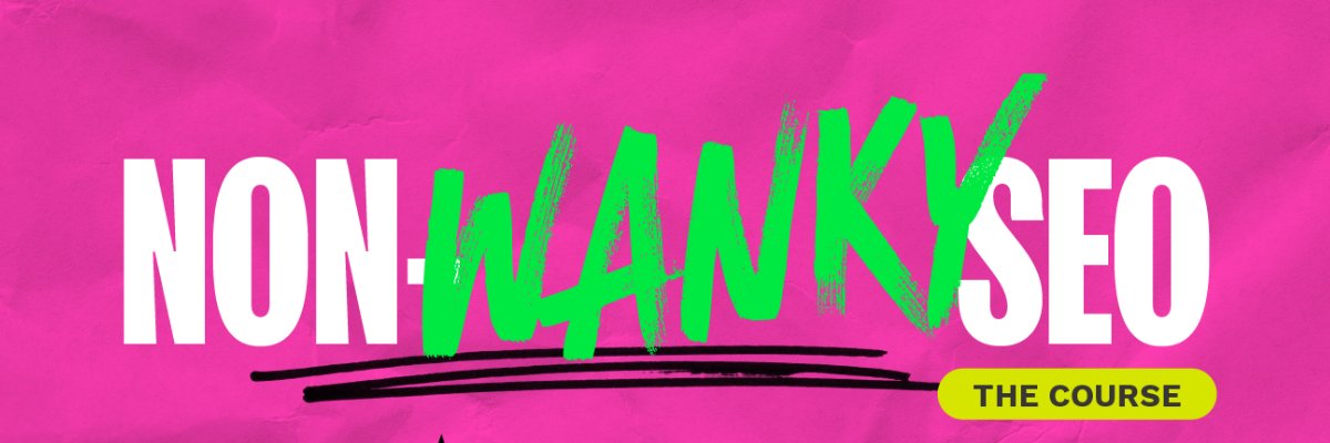 Nikki Pilkington - non-wanky SEO's banner