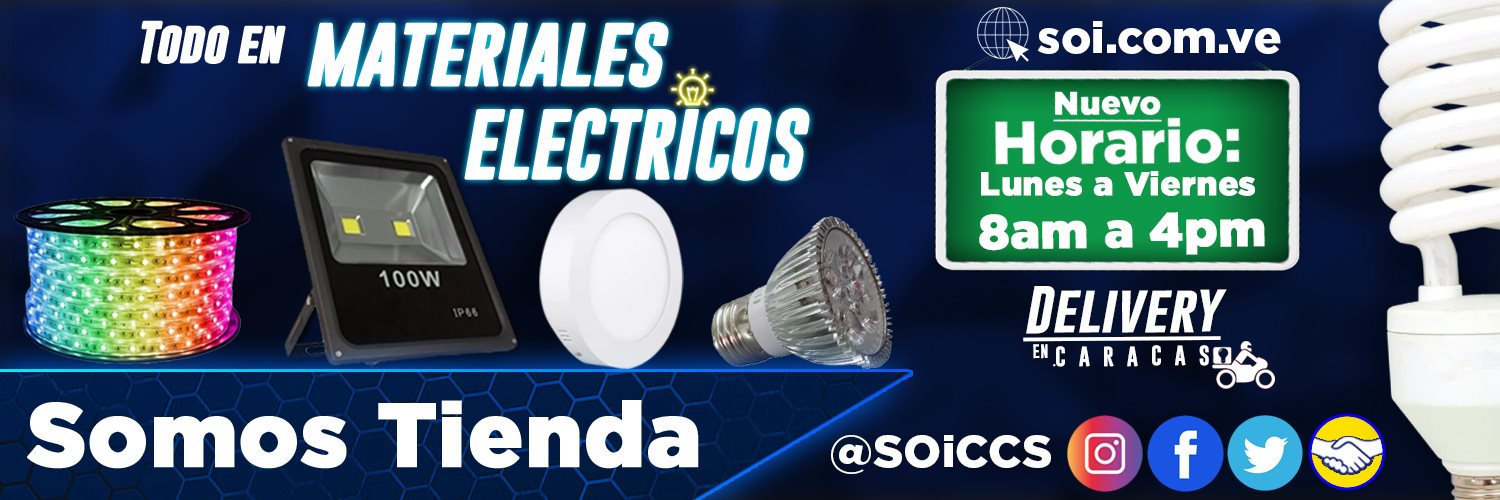 SOi Iluminación y Materiales Eléctricos banner
