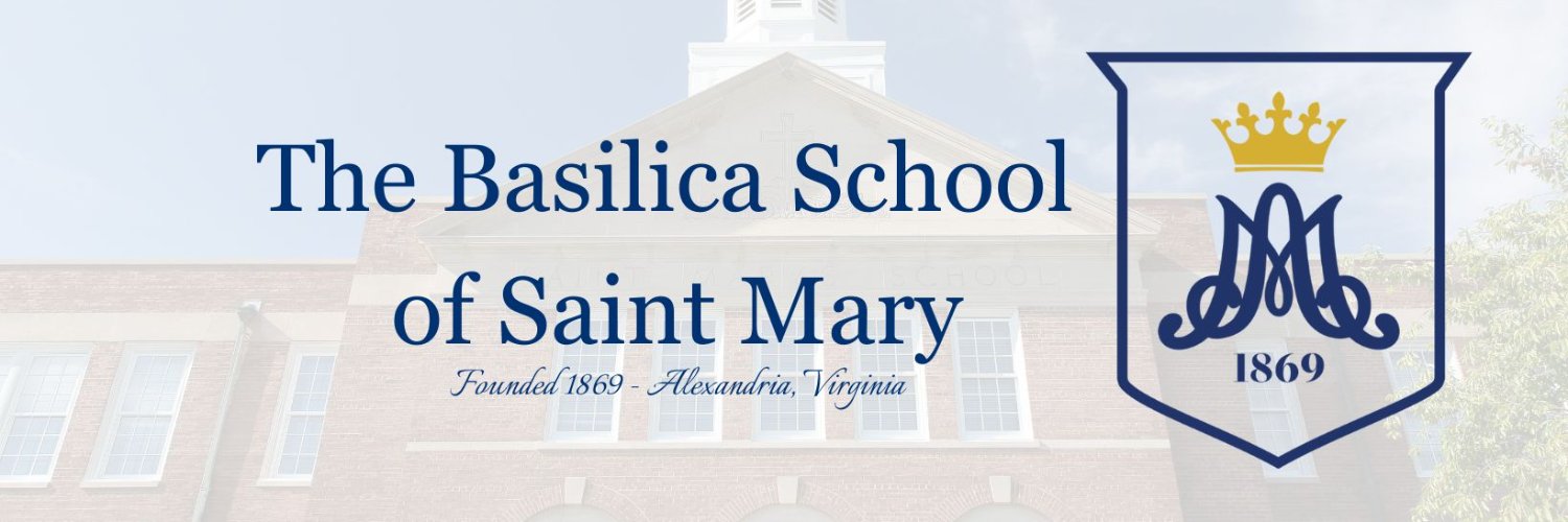 The Basilica School of Saint Mary banner