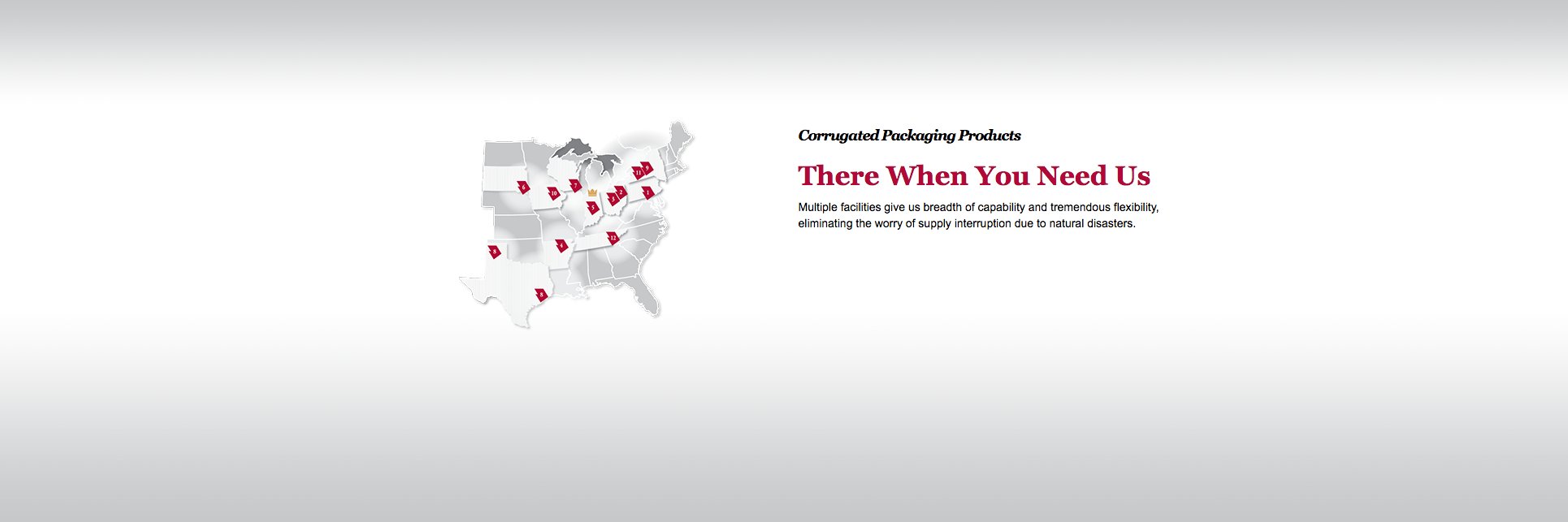 Buckeye Corrugated banner