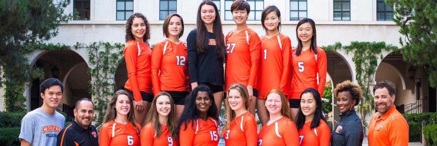 Caltech Volleyball banner