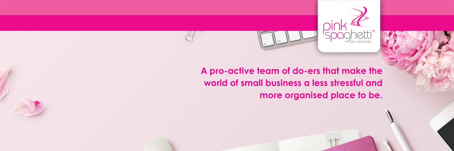 Pink Spaghetti PA Services banner