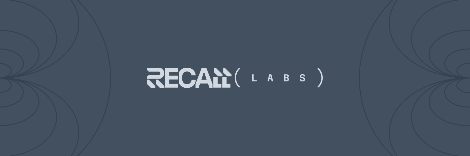 Recall Labs | re/acc banner