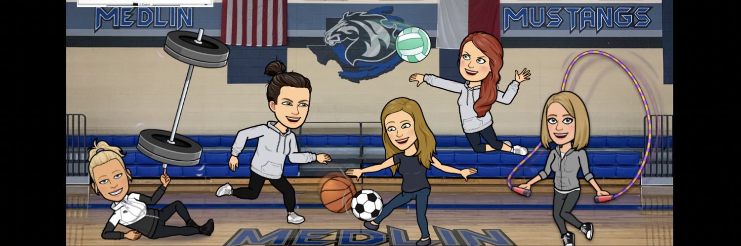 Medlin Lady Mustangs banner