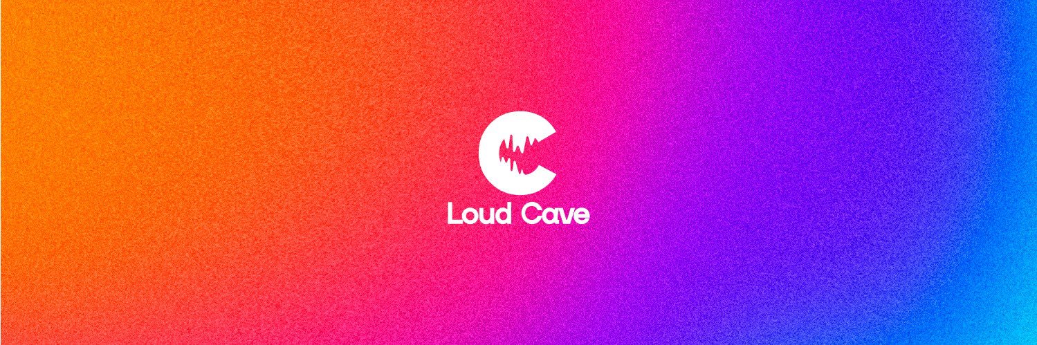 ¡Síguenos en @loudcave! banner
